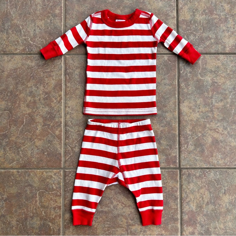 Hanna Andersson Organic Cotton PJ Set Size 50 0-3 Months